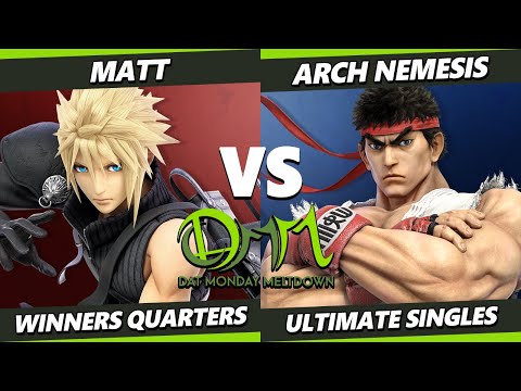 DAT MM 263 - Matt (Cloud, Kazuya) Vs. Arch Nemesis (Ryu) Smash Ultimate - SSBU