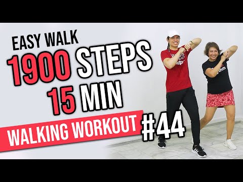 HAPPY EASY WALK 15 Min with MOM • 1900 Steps • Walking Workout #44 • Keoni Tamayo