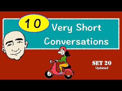 10 Very Short Conversations (Set 20) | Mark Kulek - ESL