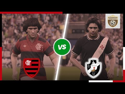 Os MAIORES! FLAMENGO de ZICO x VASCO de DINAMITE!