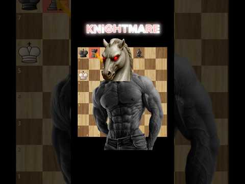 CHECKMATE with 1 KNIGHT❌ #chess #chessgame #checkmate