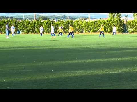 Zákrok Andreja Páleníka (ViOn U11 - Nevidzany U13 1:1)