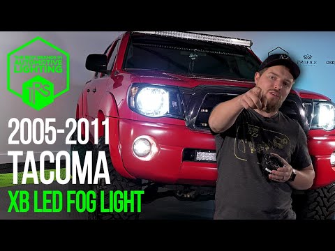 05-11 Tacoma XB LED Fog Light Install