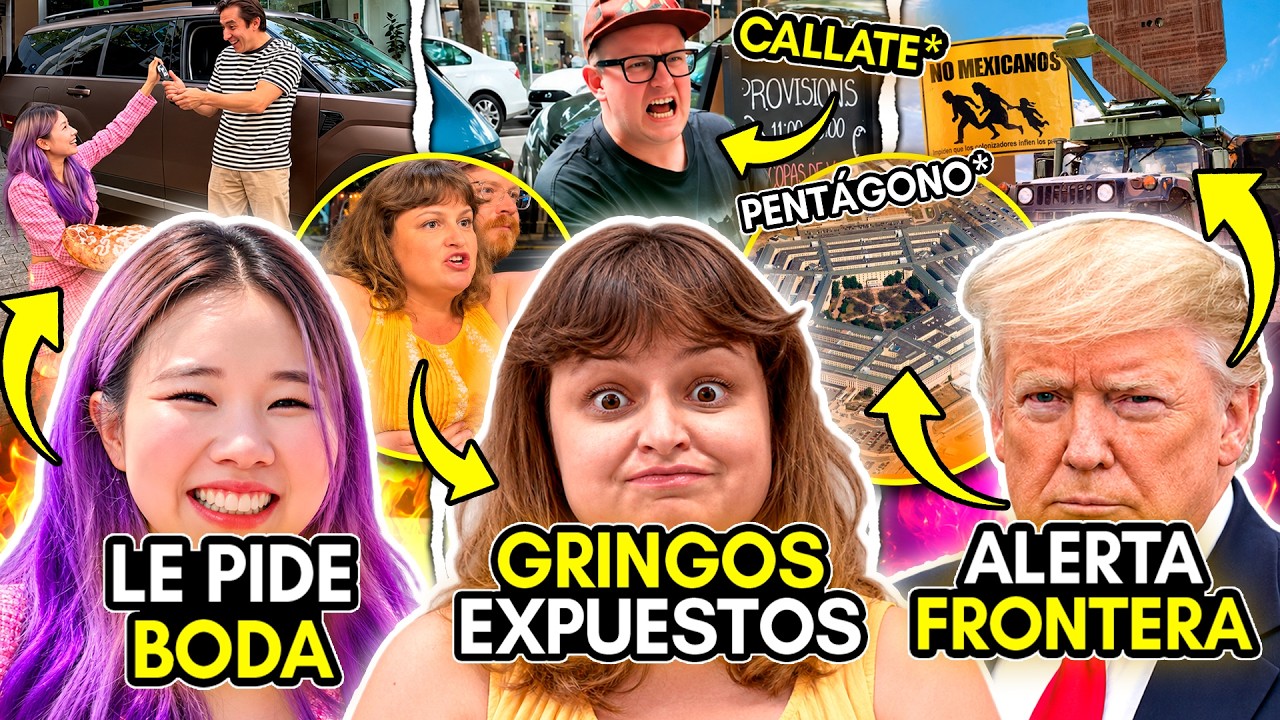 FUNA a EXTRANJEROS por FUERTE VIDEO! ARMA SECRETA en la FRONTERA! CHINGU PIDE MATRIMONIO a SU NOVIO!