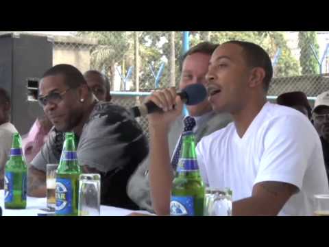 Ludacris and Busta Rhymes in Nigeria | Immortal Media Group/DTPTV