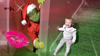 The GRINCH STOLE a KISS!
