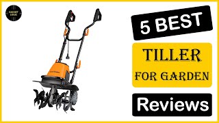 ✅ Best Tiller For Large Garden in 2023 🍳 Top 5 Tested [Buyin