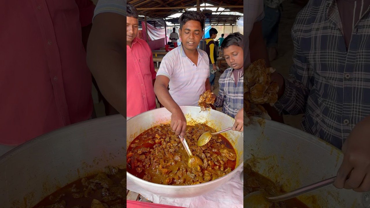 Delicious Bengali Beef Curry Recipe #streetfood #delicious #shorts