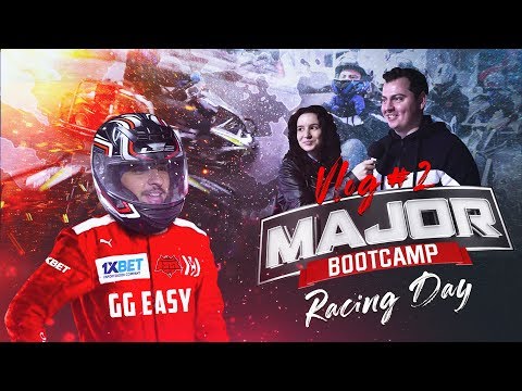 Vlog #2. Major Bootcamp. Racing Day / HellRaisers, CS GO, esports