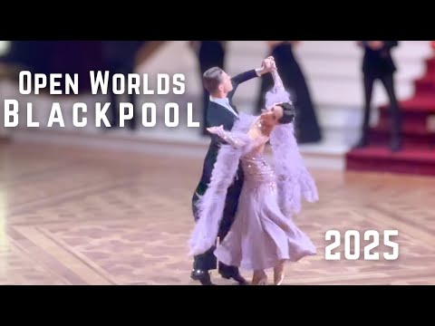 Madis Abel & Liis End I Foxtrot I The Open Worlds Blackpool I 2025 I Professional Ballroom