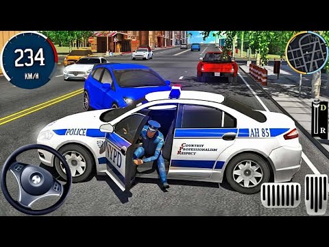 Game Simulator Kejar-kejaran Mobil Polisi 3D - Simulator Mengemudi Mobil Polisi Nyata 2025 - Game...