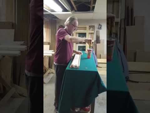 Cutting pool rubber pocket openings