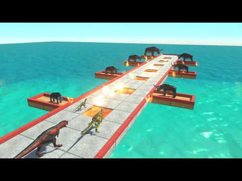 Don't Fall Into Small Lava Hole - Animal Revolt Battle Simulator