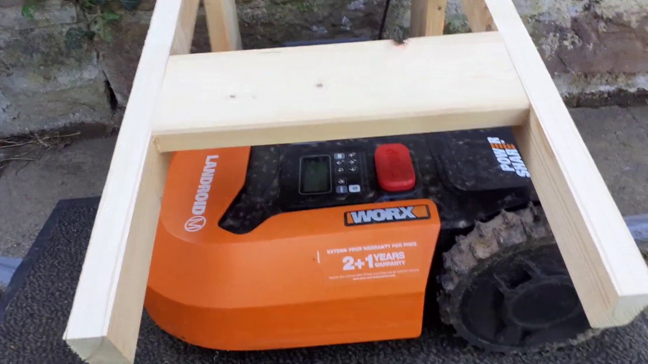 Multizonen bei Worx Landroid Rasenroboter - Übergang zwischen den Zonen einrichten.