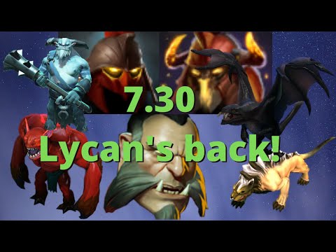 7.30 Offlane Lycan Guide ft. Qojqva: Is this the most buffed hero in 7.30?