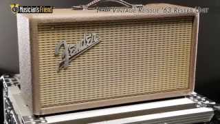 Video thumbnail for Fender Vintage Reissue '63 Reverb Unit by Musician's Friend