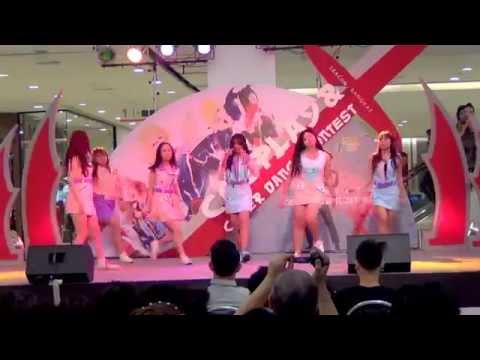 121201 Crazy QueeN' cover Apink @Seacon Bangkae Cosplay & Cover Dance Contest