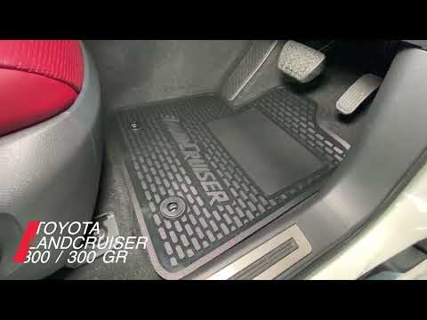 Toyota Land Cruiser 300 Series Full Set of Rubber Mats