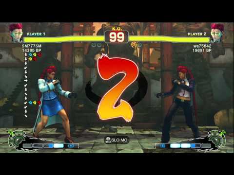Haitani [Viper] vs SM777SM [Viper] 1/2 SSF4 Japanese Online Ranked Matches - TRUE-HD