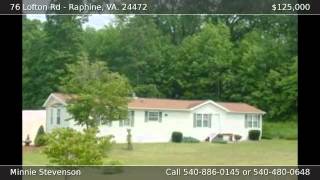 preview picture of video '76 Lofton Rd Raphine VA 24472'