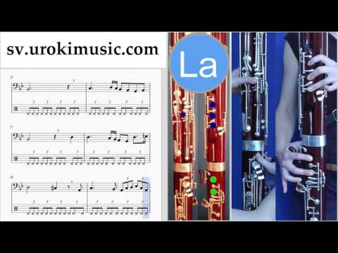 Lär Dig Spela Fagott Schubert - Ave Maria Tabs Nybörjare Del 2 um-b492