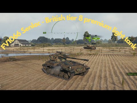 FV1066 Senlac - British tier 8 premium light tank - World of Tanks