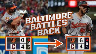 Baltimore goes BIG! ???? The Orioles score SIX runs in the 8th inning to take the lead! ????