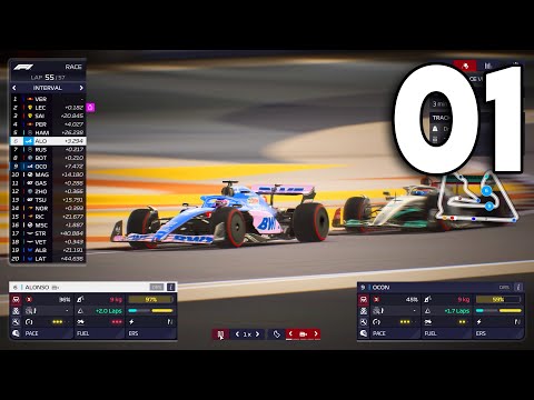 F1 Manager 22 - Part 1 - The Beginning