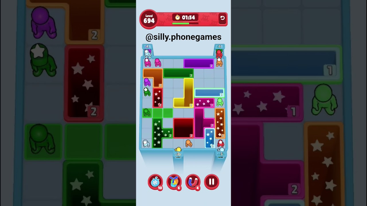 Drop Away Level 694 Walkthrough Solution