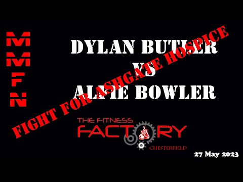 BOXING: 27 May 2023 Dylan Butler vs Alfie Bowler