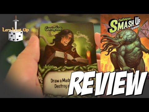 Smash Up: The Obligatory Cthulhu Set - Let's Level Up - Review