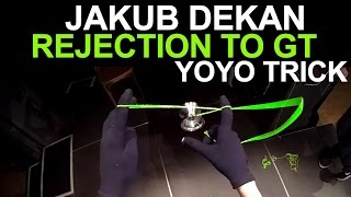 Jakub Dekan tutorial - Rejection to Green Triangle yoyo trick