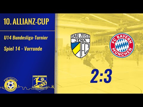 10. Allianzcup 03.02.24 | Spiel 14 | FC Carl Zeiss Jena - FC Bayern München 2:3 | Vorrunde