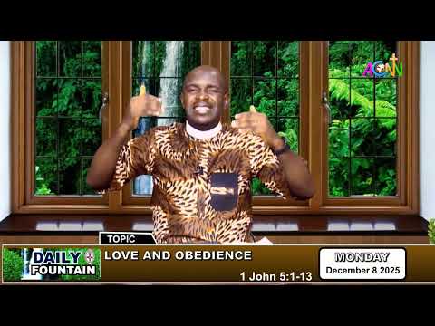 DAILY FOUNTAIN DECEMBER 08, 2025 - THE VEN. PAUL ALECHENU