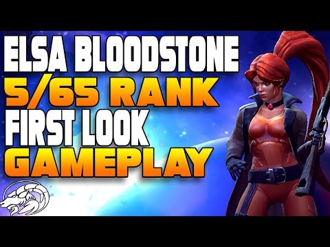 Rank 5/65 Elsa Bloodstone First Look Game Play 5 Star | Marvel Contest of Champions