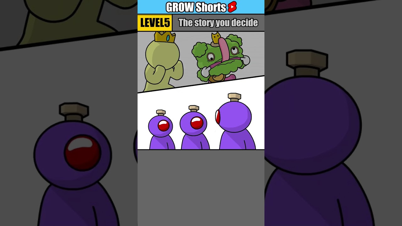 The story you decide. King or Butler? || GROW Shorts [Lv.5]