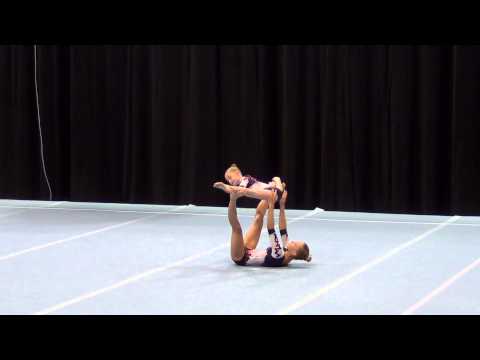 Sachsenpokal 2014   083   030   WP   Youth 9 16   Bal   GER   Dresdner Sportclub, Lea Gellner & Sask