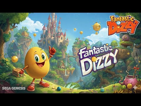 Fantastic Dizzy - Sega Genesis / Sega Mega Drive (Gameplay)