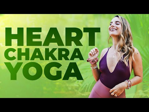 Morning Yoga | Heart Chakra Flow to Feel Joyous