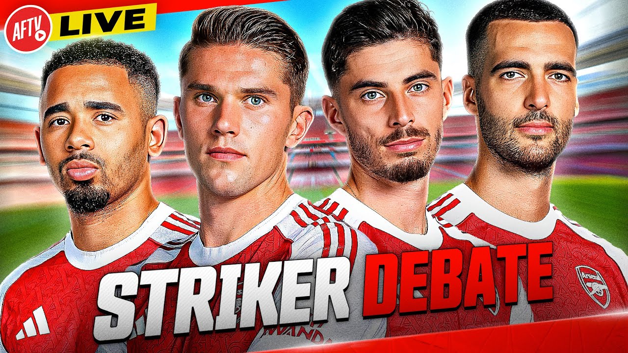 Who Leads The Line For Arsenal? Striker Debate! | AFTV Live Ft. Cecil & Curtis + Special Guests