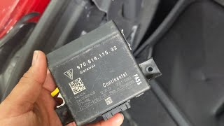 Gateway Control unit Location Porche Panemera 2013 - 2018 #porche #gateaway #unit #pdk