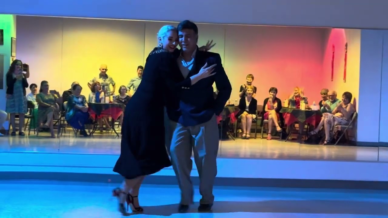 Claudio Villagra & Helena Fernández. Milonga at El Yeite. Washington DC. July 23, 2023🪗
