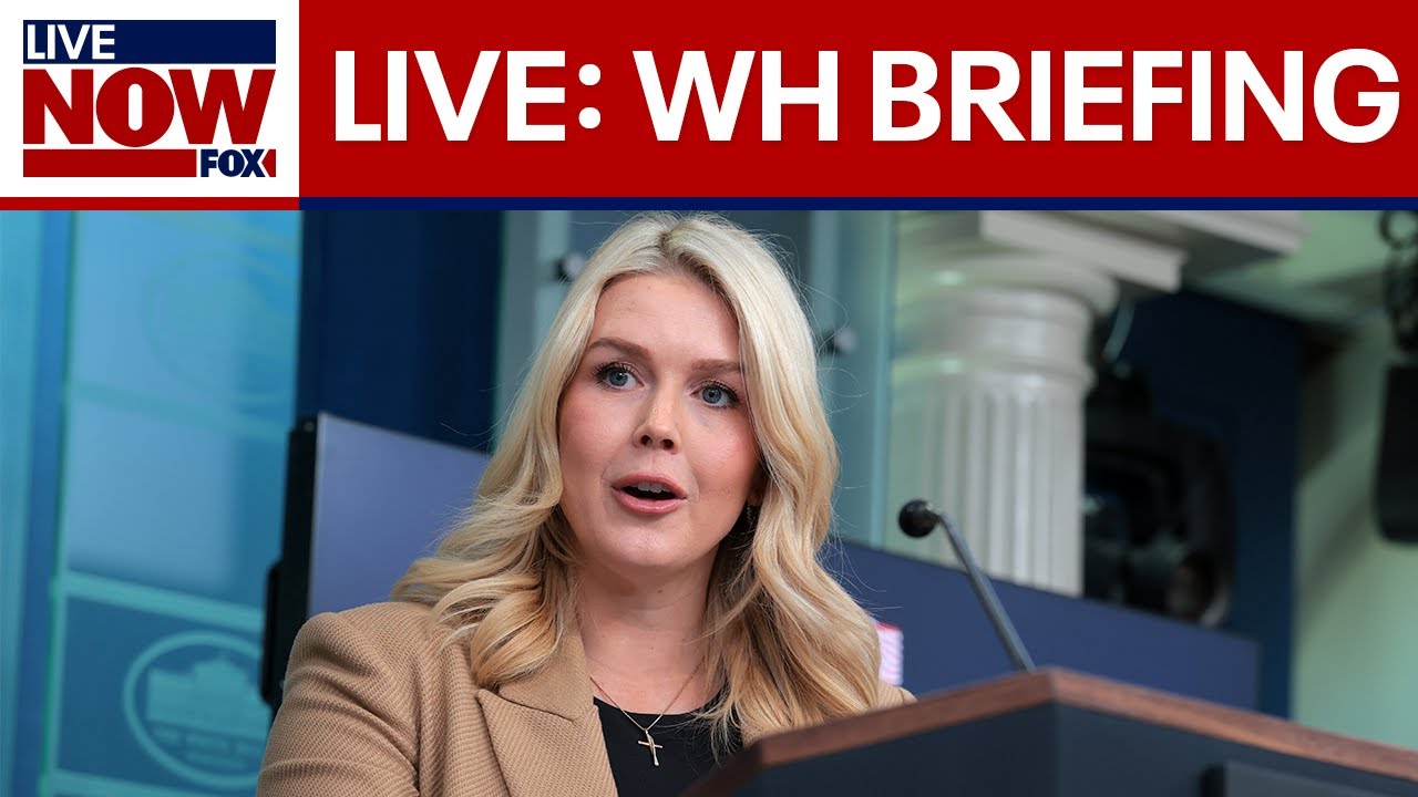 LIVE: White House Press Briefing amid strikes on Iran