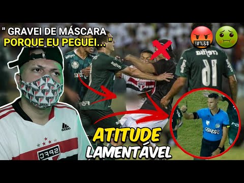 TORCEDOR INVADE O CAMPO ARM4DO NA COPINHA (São Paulo X Palmeiras)