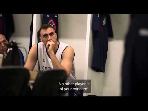 Serbia Locker Room After Olympic Loss Vs USA (Court Of Gold)