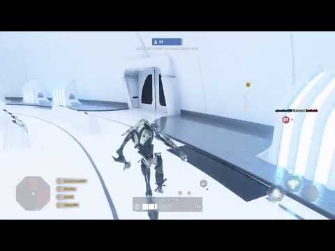 Battlefront 2 - General Grievous 48 Killstreak on Kamino!
