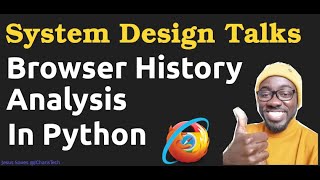 Download the video "Browser History Analysis In Python - System Design Talks (Practical)"