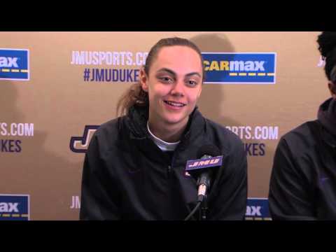 2015-16 JMU WBB - Postgame Players vs. Delaware