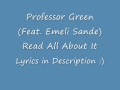 Professor Green Feat. Emeli Sande: Read All ...
