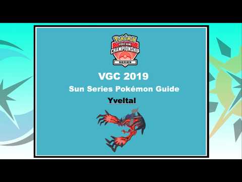 VGC 19 Yveltal: Pokémon Ultra Sun and Ultra Moon Sun Series Guide